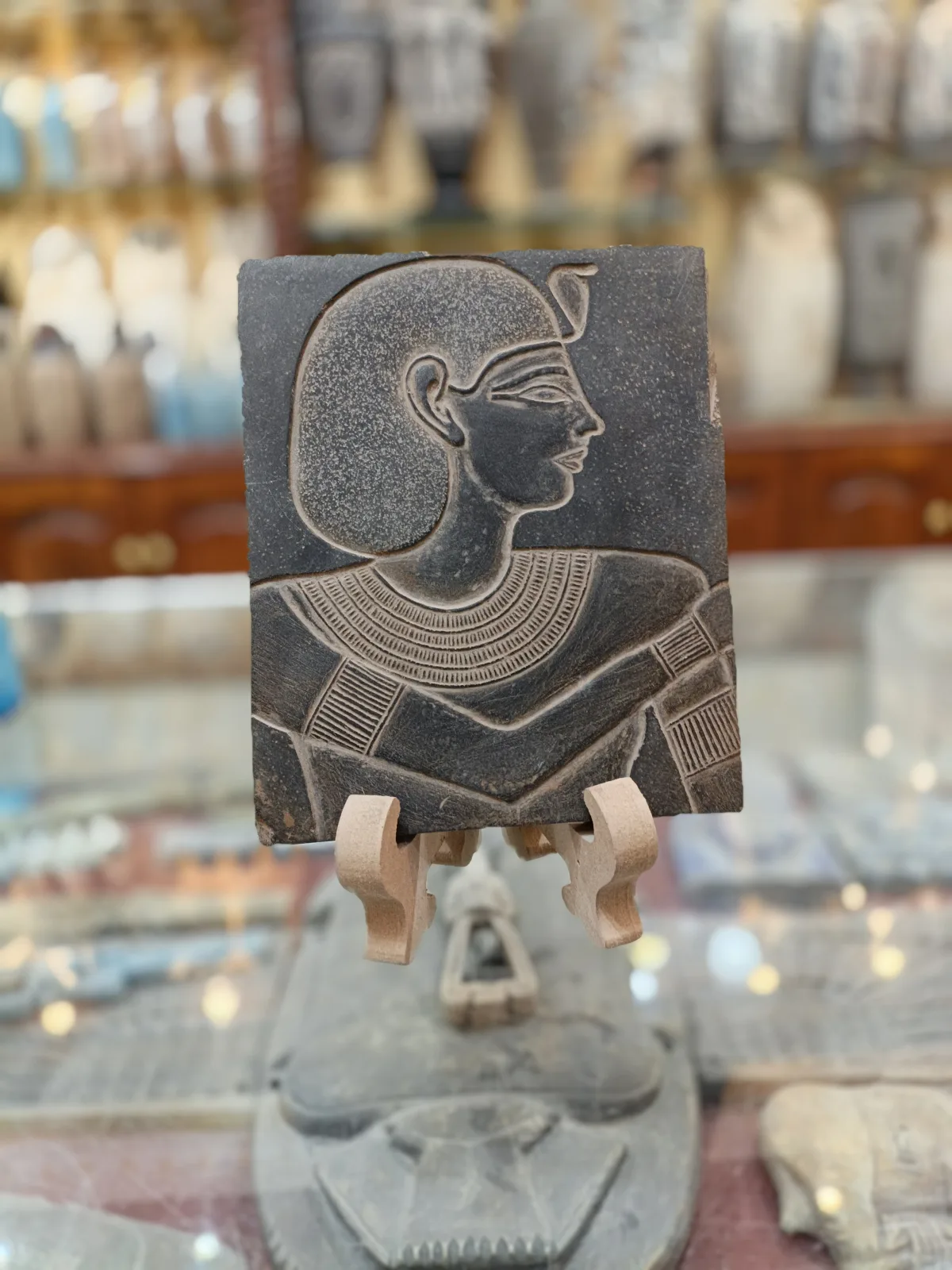 Imposing Basalt Sculptures